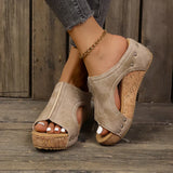 Dames Sleehak Sandalen met Voetboogondersteuning en Studdetails